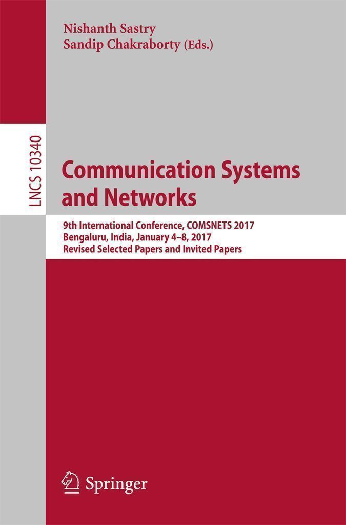Cover image for Communication Systems and Networks