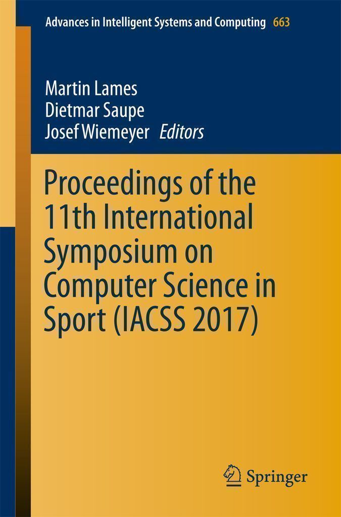 Cover image for Proceedings of the 11th International Symposium on Computer Science in Sport (IACSS 2017)