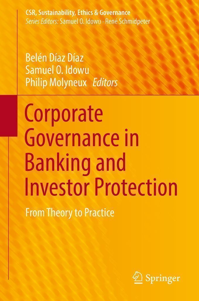 Cover image for Corporate Governance in Banking and Investor Protection