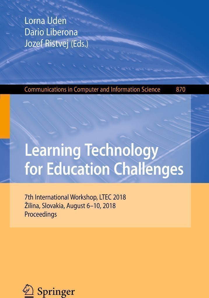 Cover image for Learning Technology for Education Challenges