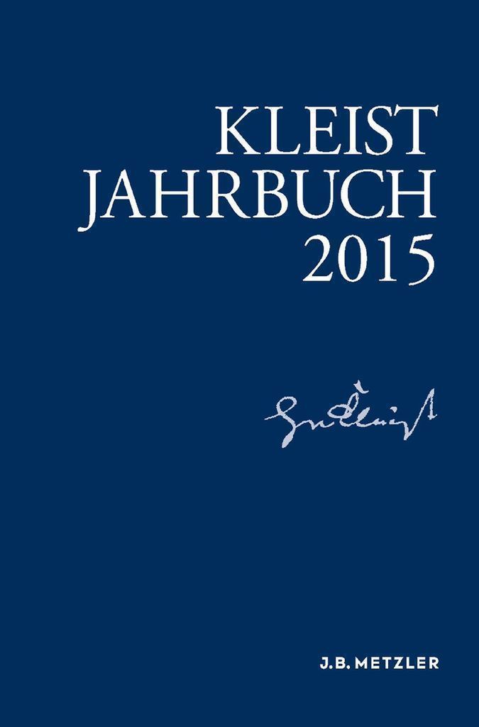 Cover image for Kleist-Jahrbuch 2015