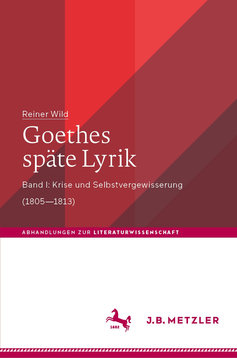 Cover image for Goethes spate Lyrik