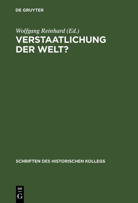 Cover image for Verstaatlichung der Welt?