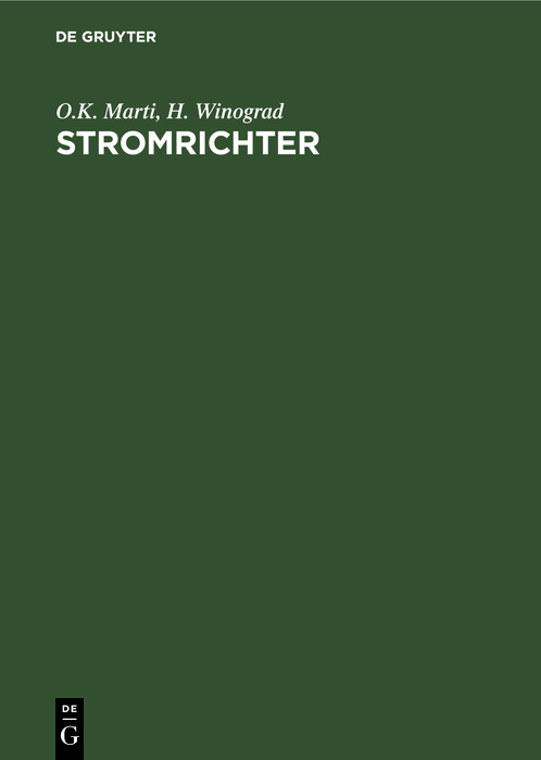Cover image for Stromrichter