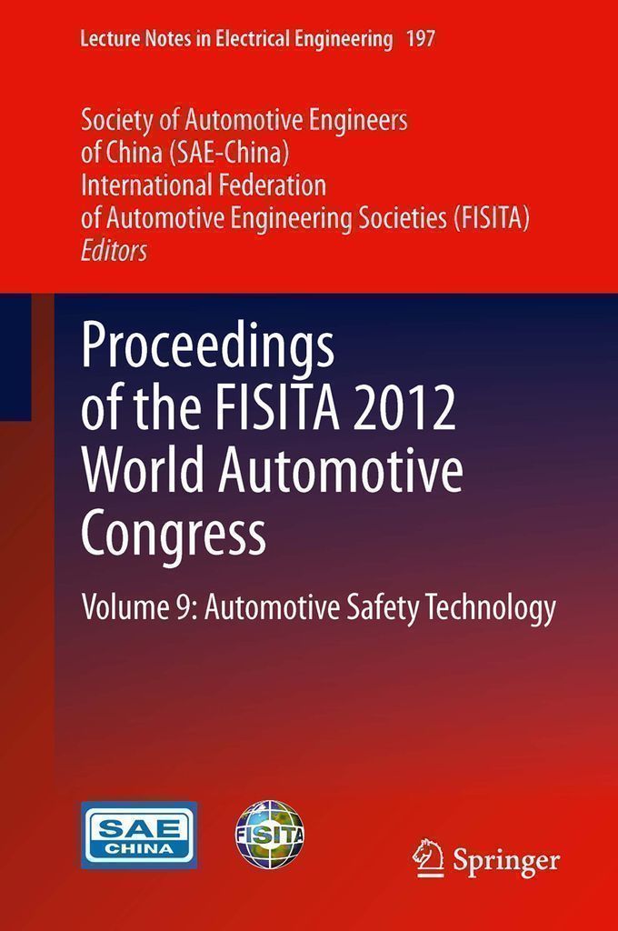 Cover image for Proceedings of the FISITA 2012 World Automotive Congress