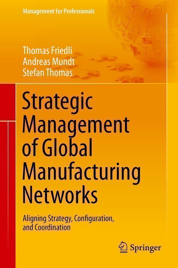 Cover image for Strategic Management of Global Manufacturing Networks