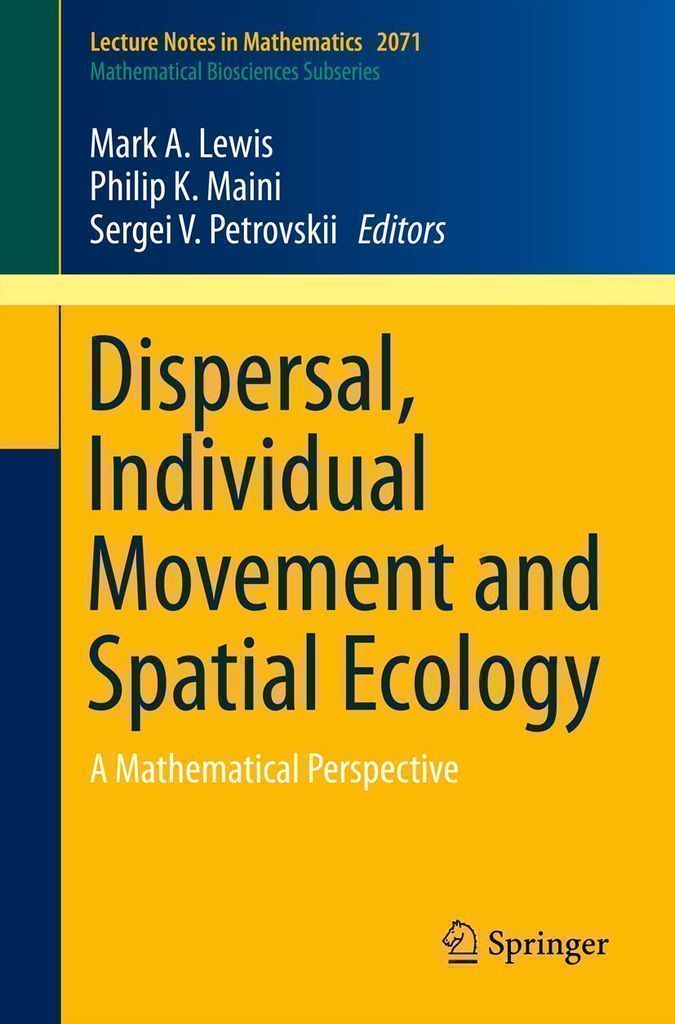Cover image for Dispersal, Individual Movement and Spatial Ecology
