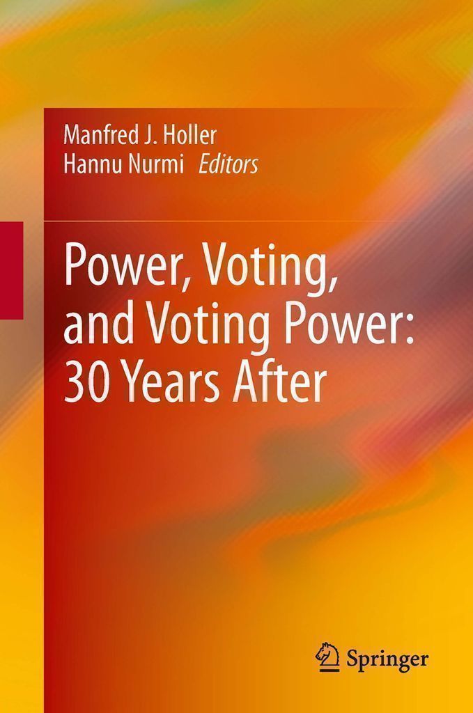 Cover image for Power, Voting, and Voting Power: 30 Years After
