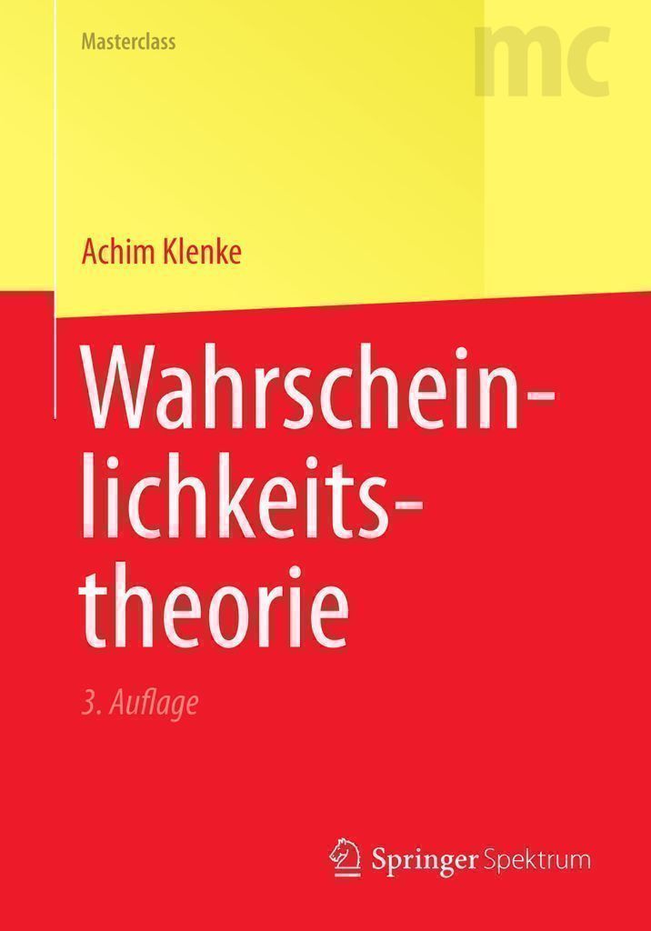 Cover image for Wahrscheinlichkeitstheorie
