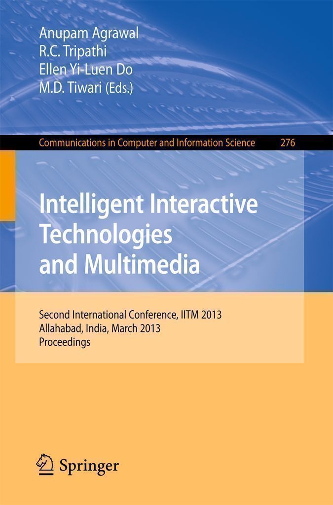 Cover image for Intelligent Interactive Technologies and Multimedia