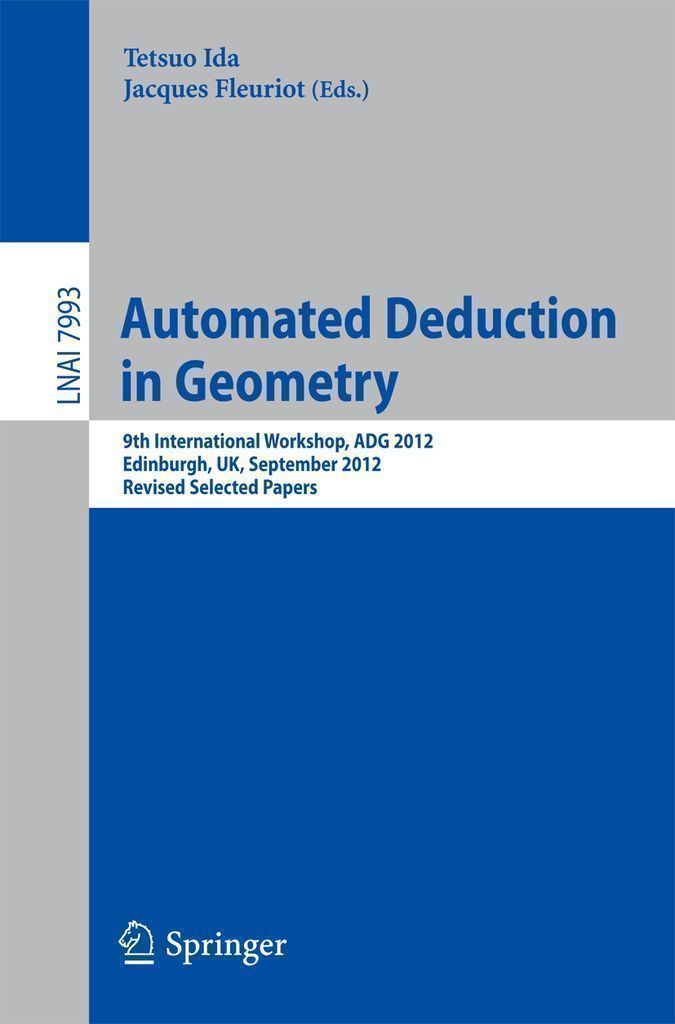 Cover image for Automated Deduction in Geometry