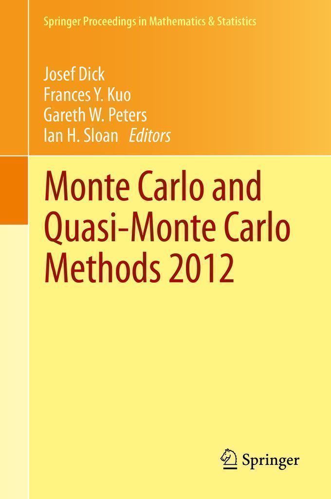 Cover image for Monte Carlo and Quasi-Monte Carlo Methods 2012