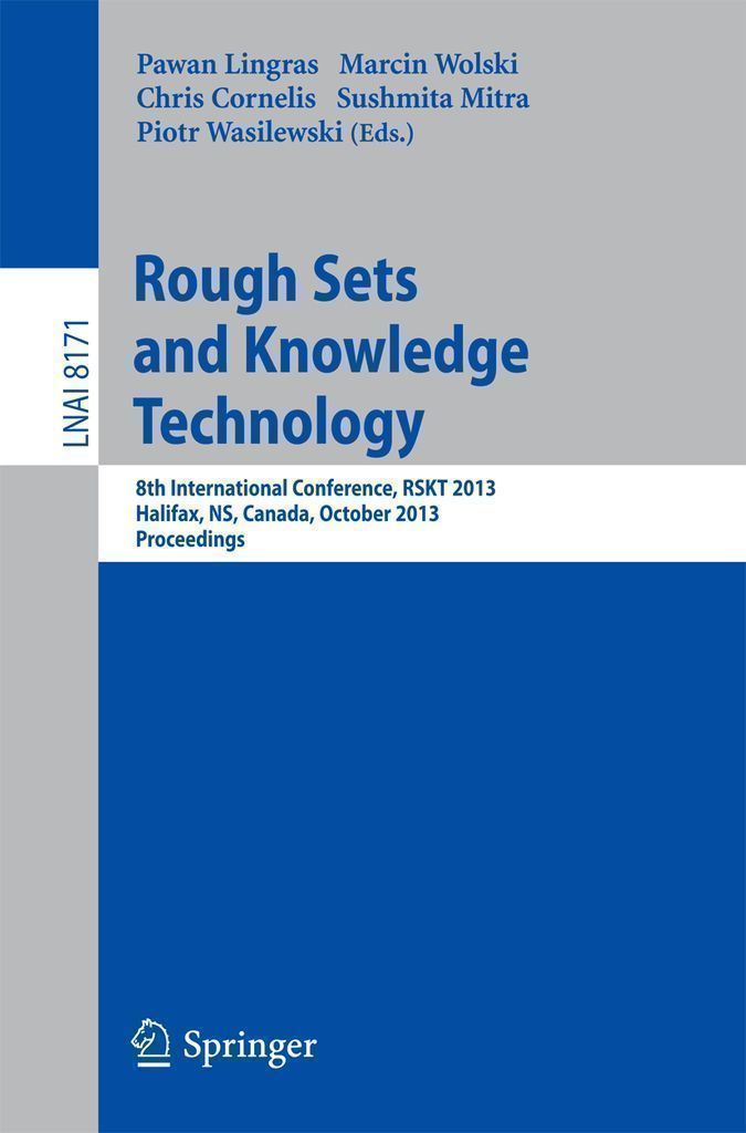Cover image for Rough Sets and Knowledge Technology