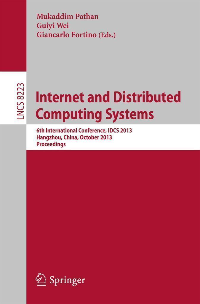 Cover image for Internet and Distributed Computing Systems