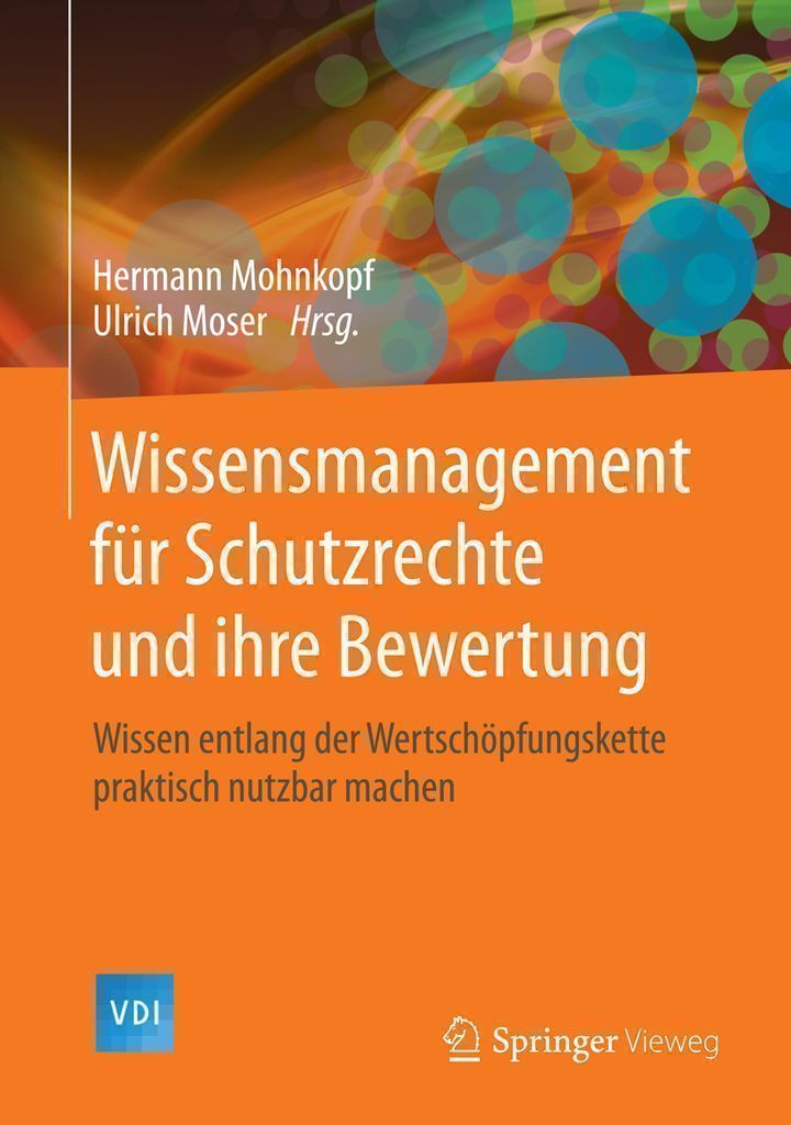 Cover image for Wissensmanagement fur Schutzrechte und ihre Bewertung