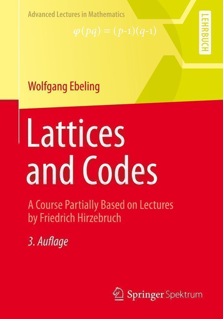 Cover image for Lattices and Codes