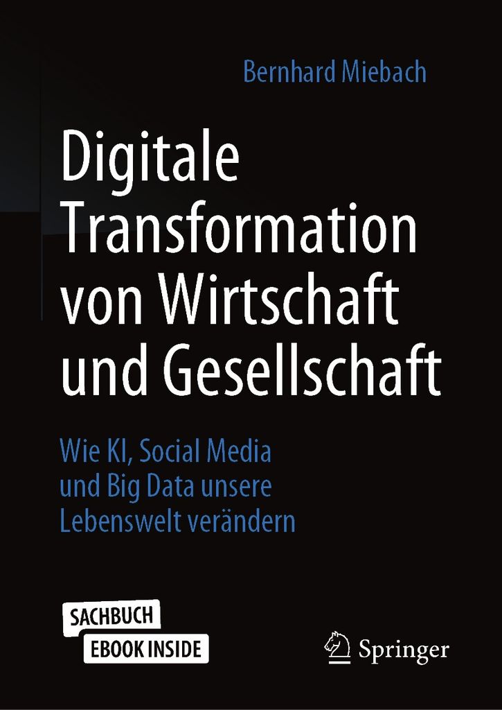 Cover image for Digitale Transformation von Wirtschaft und Gesellschaft