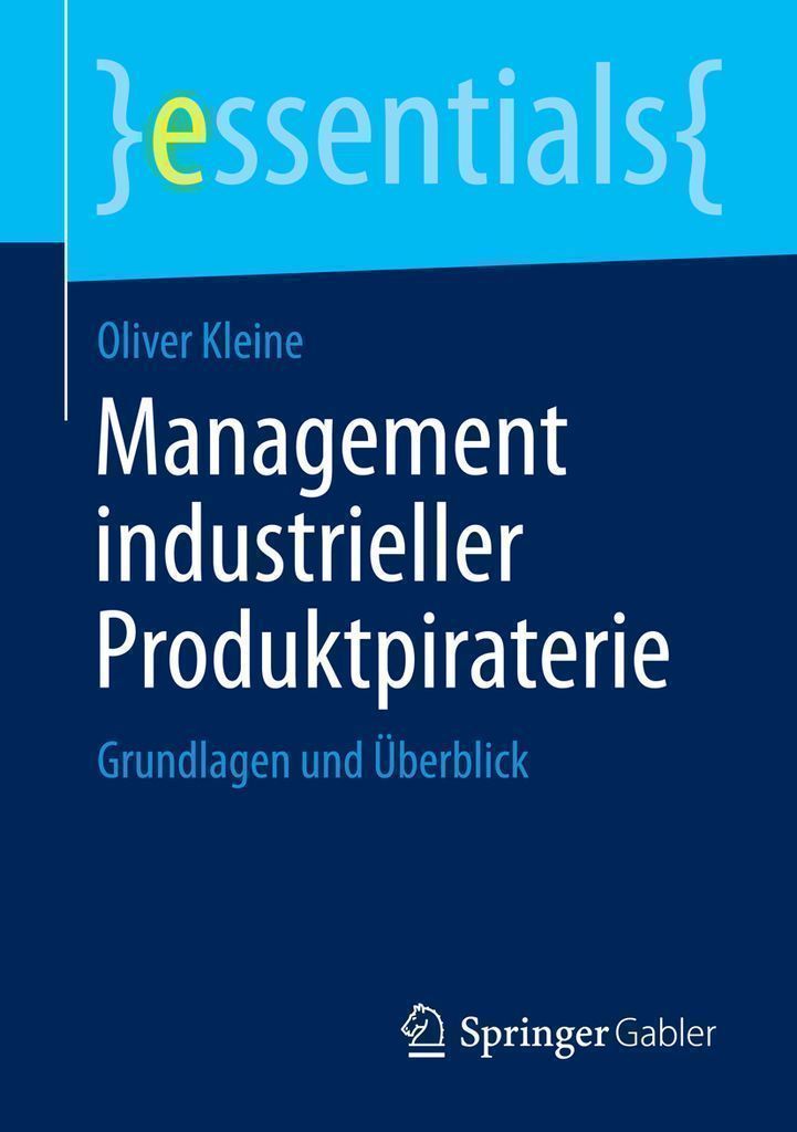 Cover image for Management industrieller Produktpiraterie