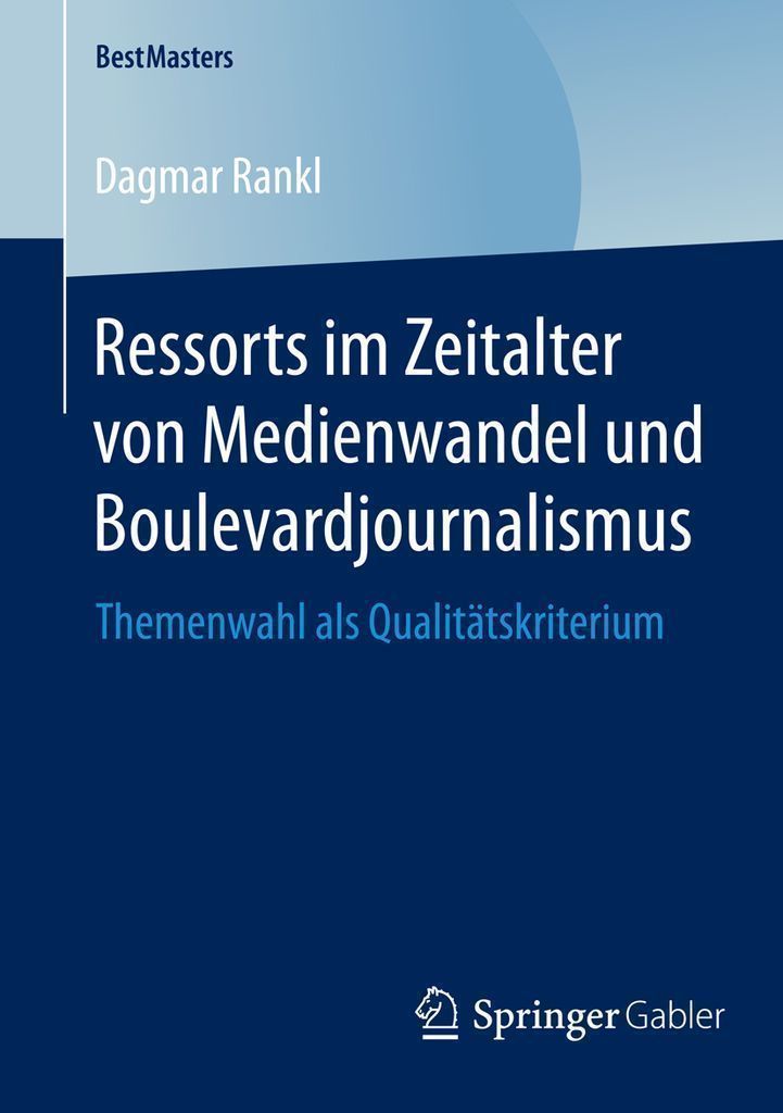 Cover image for Ressorts im Zeitalter von Medienwandel und Boulevardjournalismus