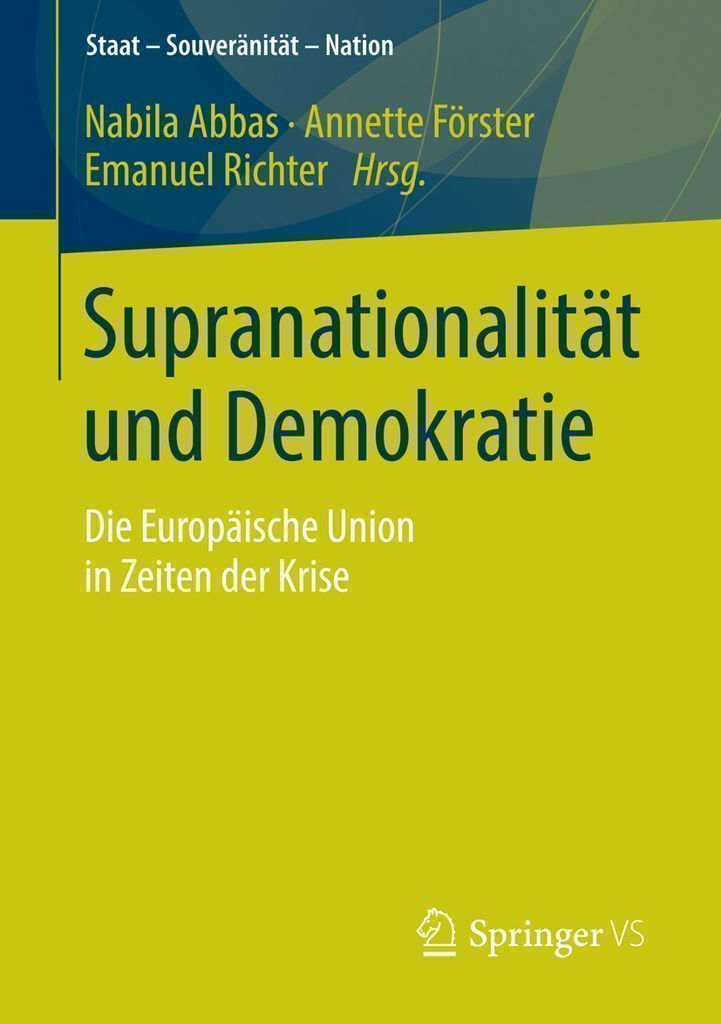 Cover image for Supranationalitat und Demokratie