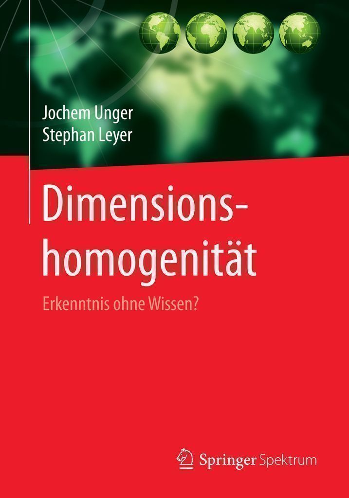 Cover image for Dimensionshomogenitat