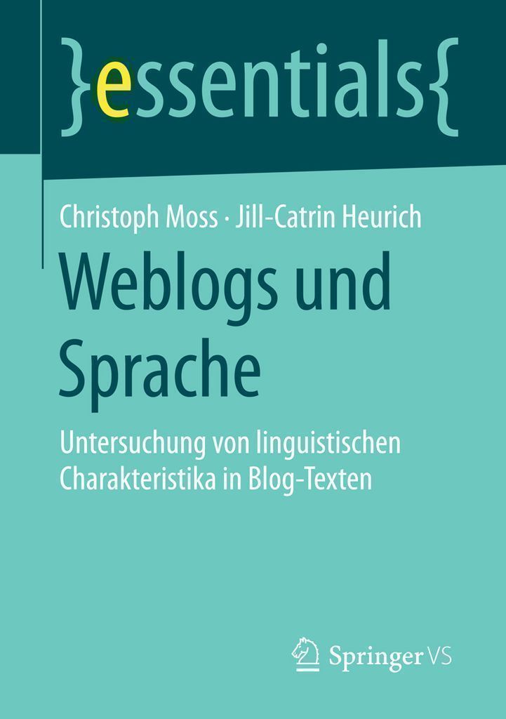 Cover image for Weblogs und Sprache