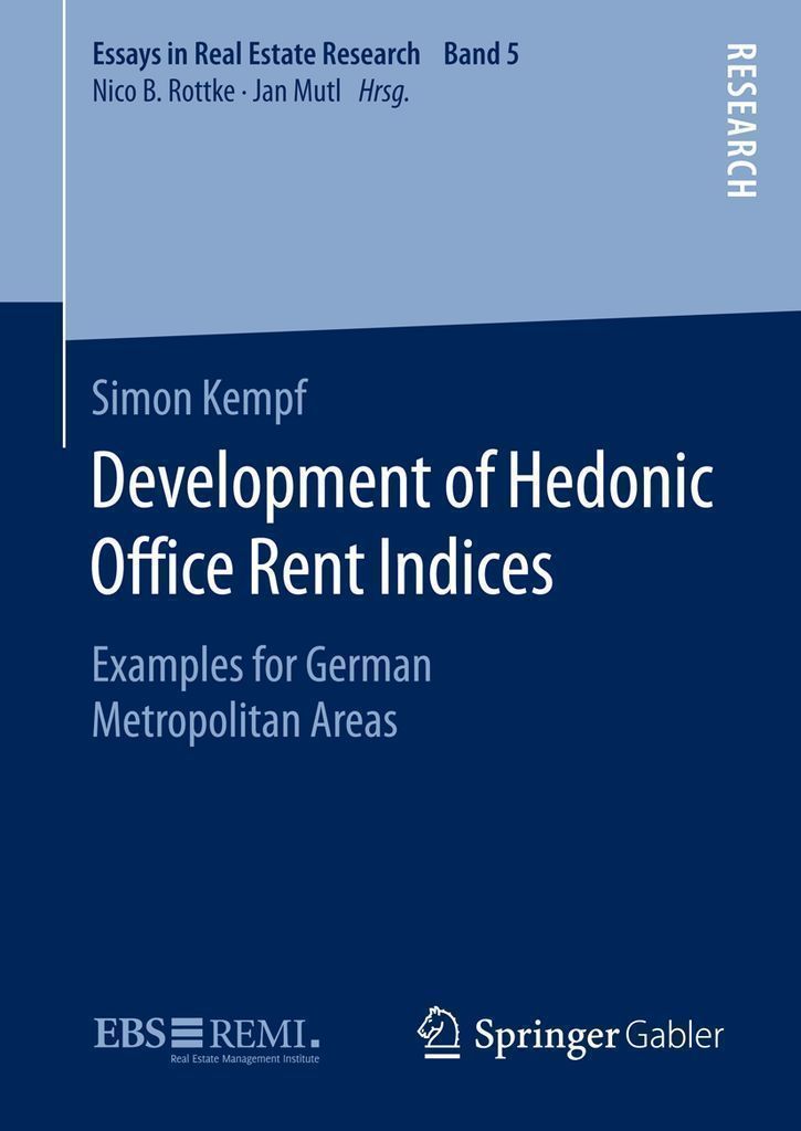 Cover image for Development of Hedonic Office Rent Indices