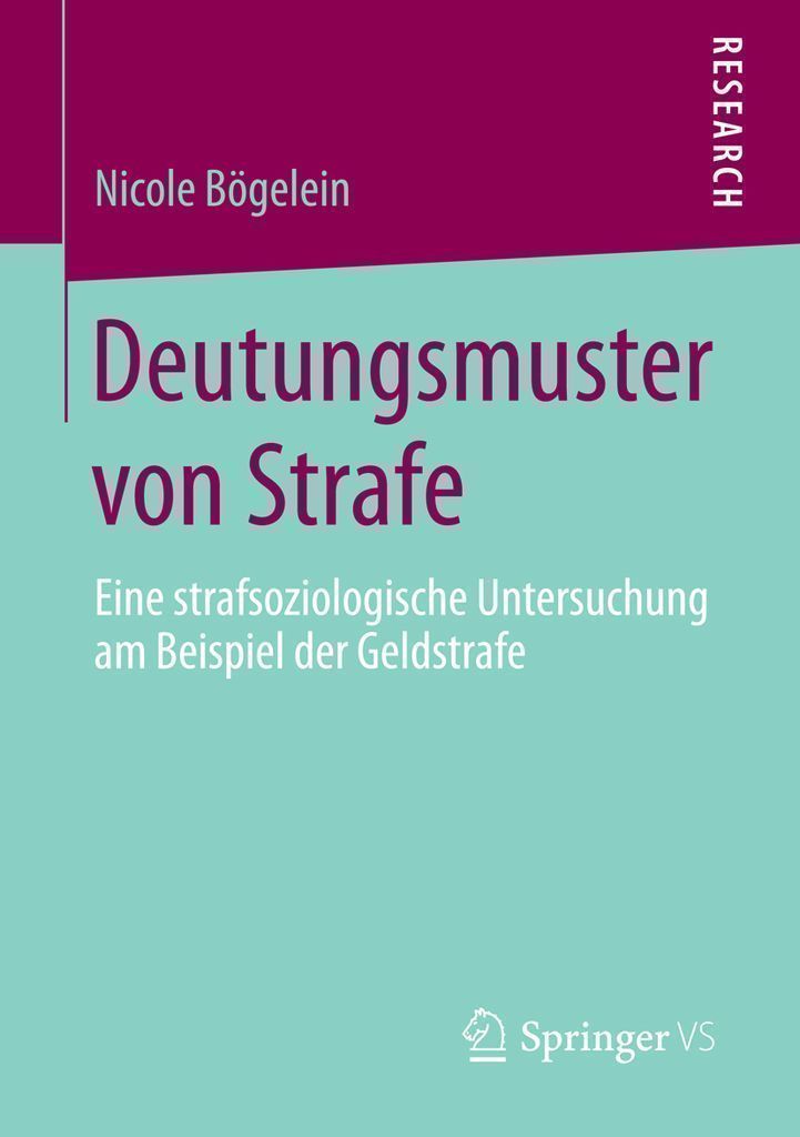 Cover image for Deutungsmuster von Strafe