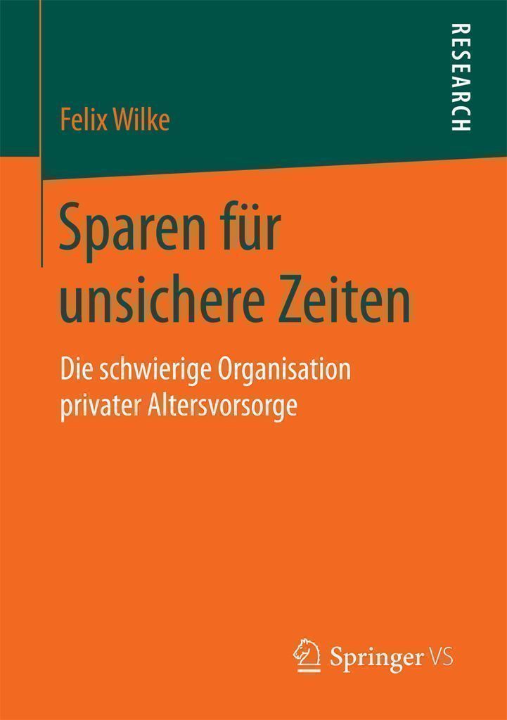 Cover image for Sparen fur unsichere Zeiten