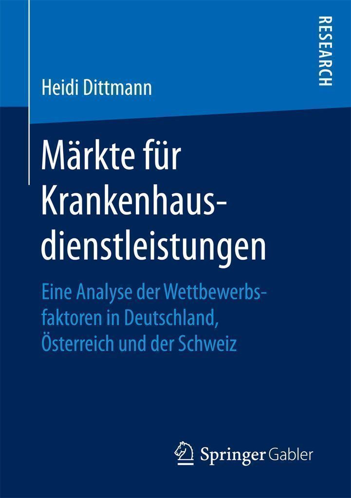 Cover image for Markte fur Krankenhausdienstleistungen