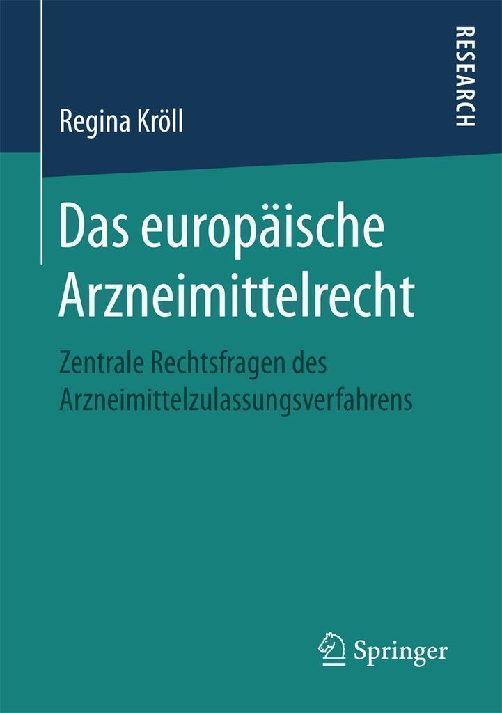 Cover image for Das europaische Arzneimittelrecht