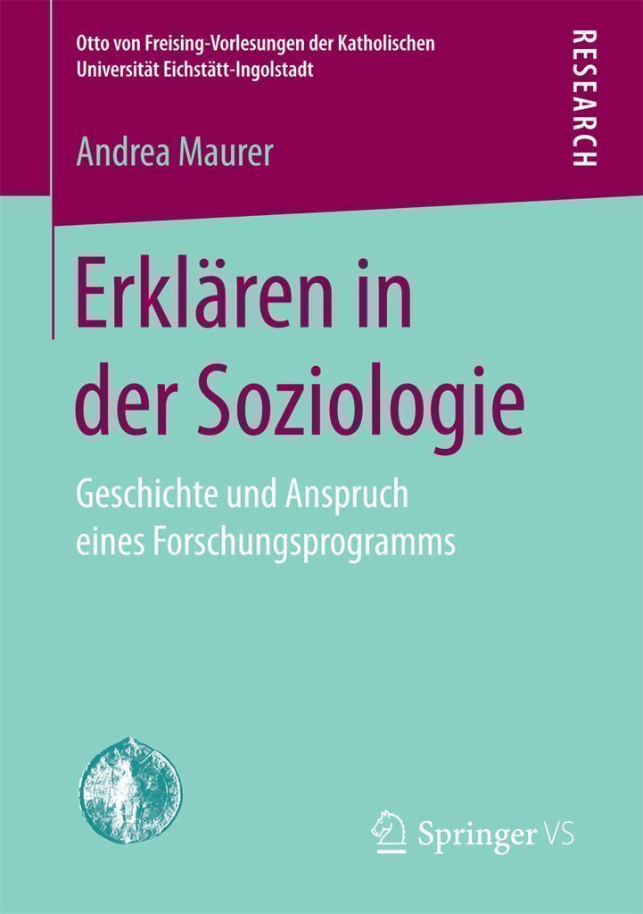 Cover image for Erklaren in der Soziologie