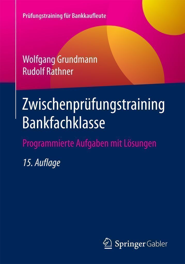 Cover image for Zwischenprufungstraining Bankfachklasse