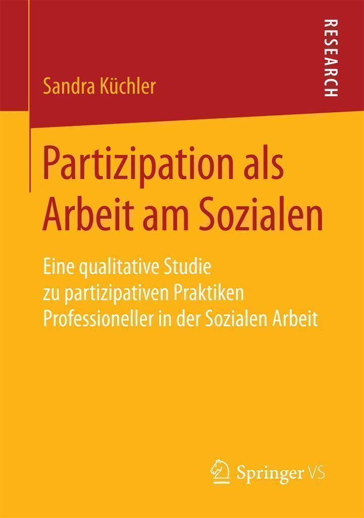 Cover image for Partizipation als Arbeit am Sozialen