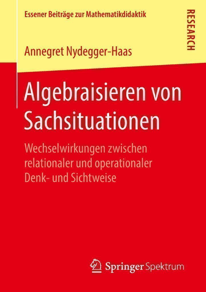 Cover image for Algebraisieren von Sachsituationen