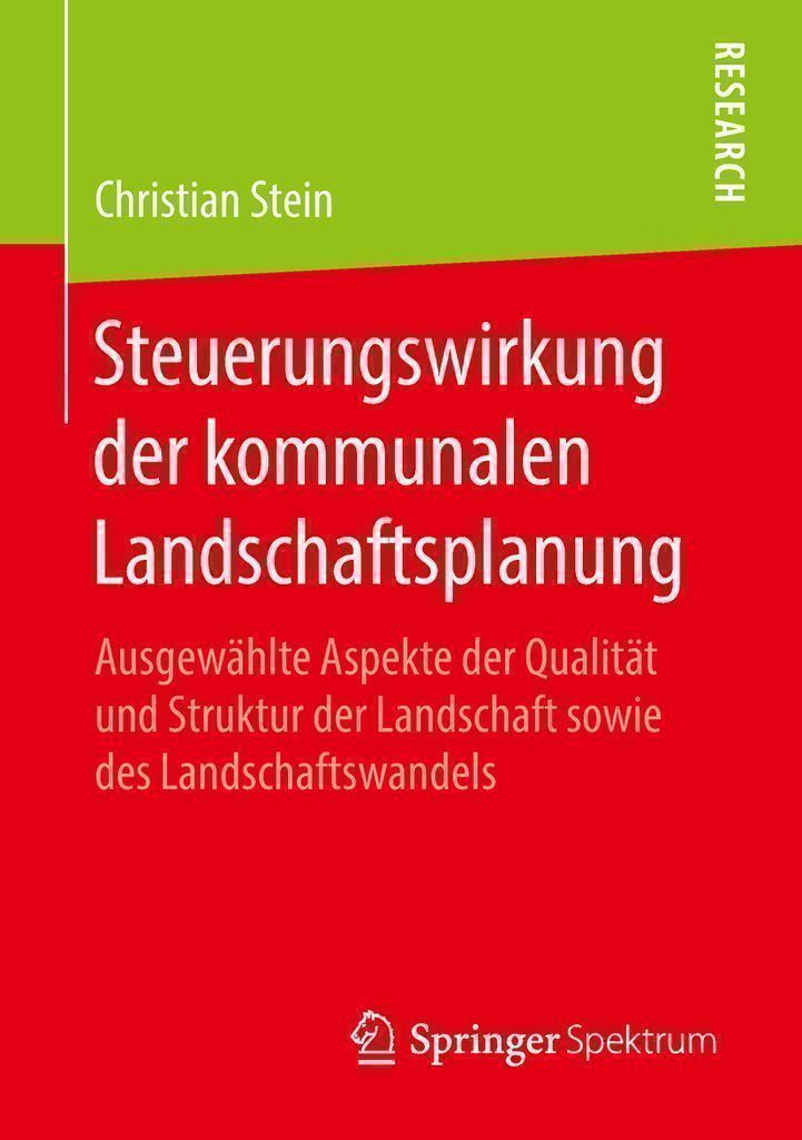 Cover image for Steuerungswirkung der kommunalen Landschaftsplanung