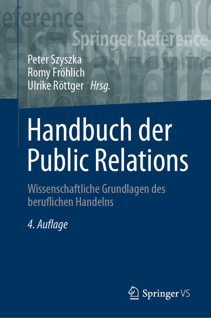 Cover image for Handbuch der Public Relations