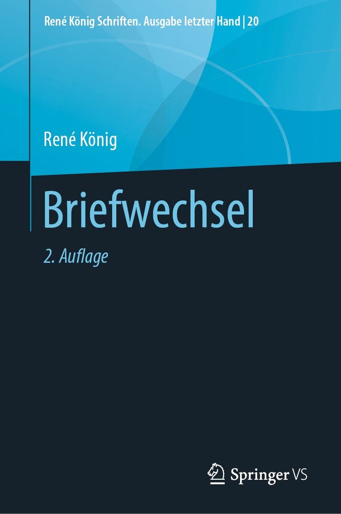 Cover image for Briefwechsel