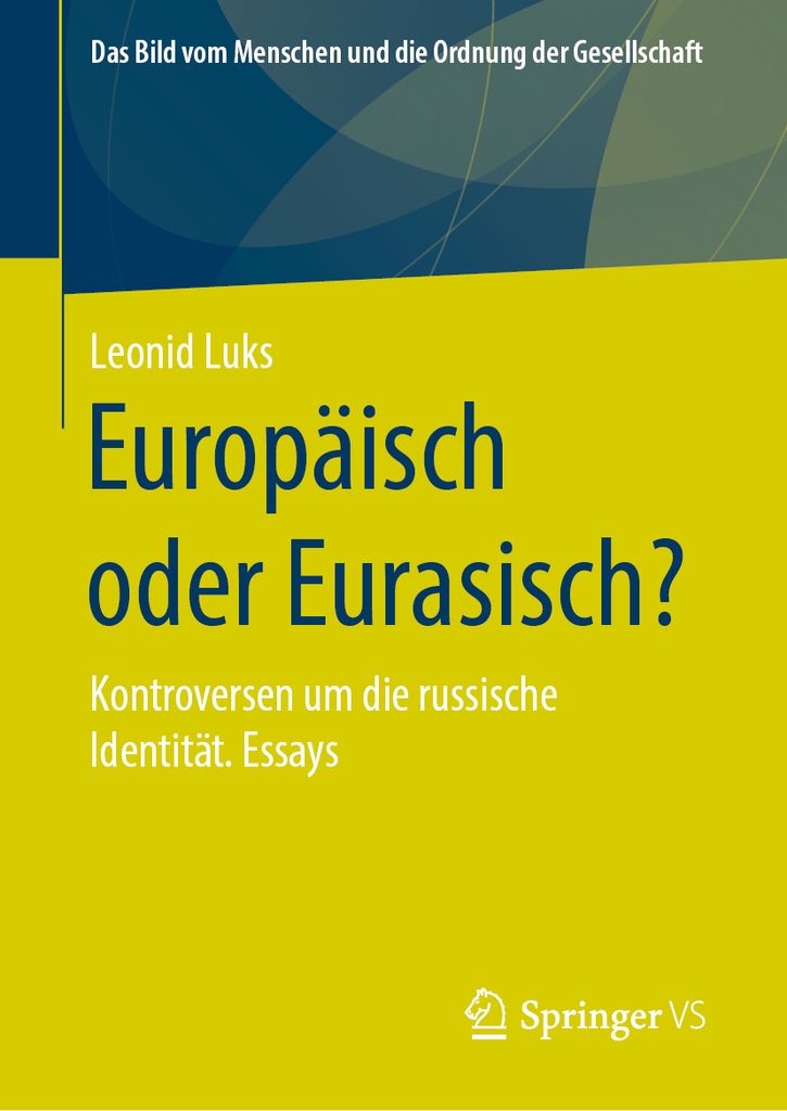 Cover image for Europaisch oder Eurasisch?