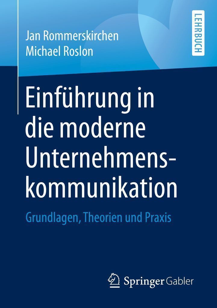 Cover image for Einfuhrung in die moderne Unternehmenskommunikation