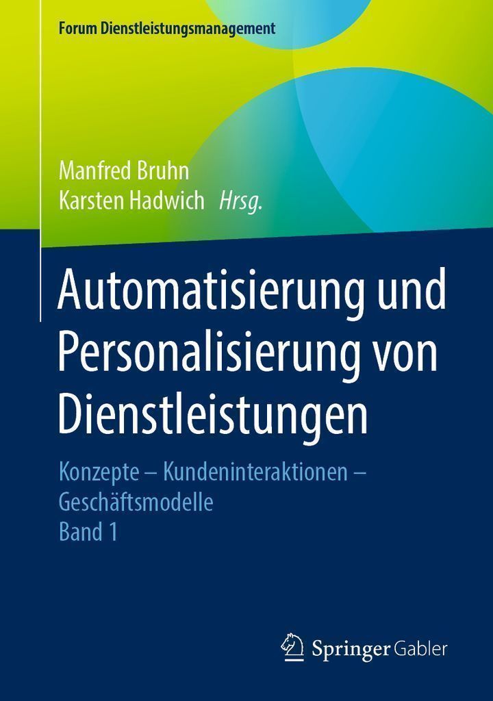 Cover image for Automatisierung und Personalisierung von Dienstleistungen