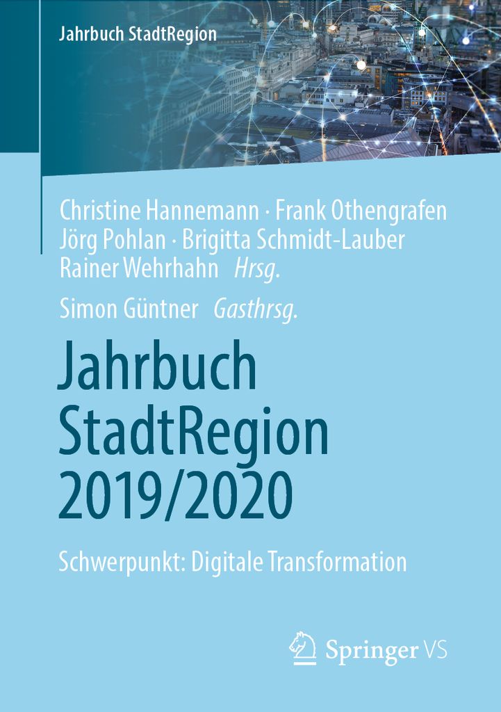 Cover image for Jahrbuch StadtRegion 2019/2020