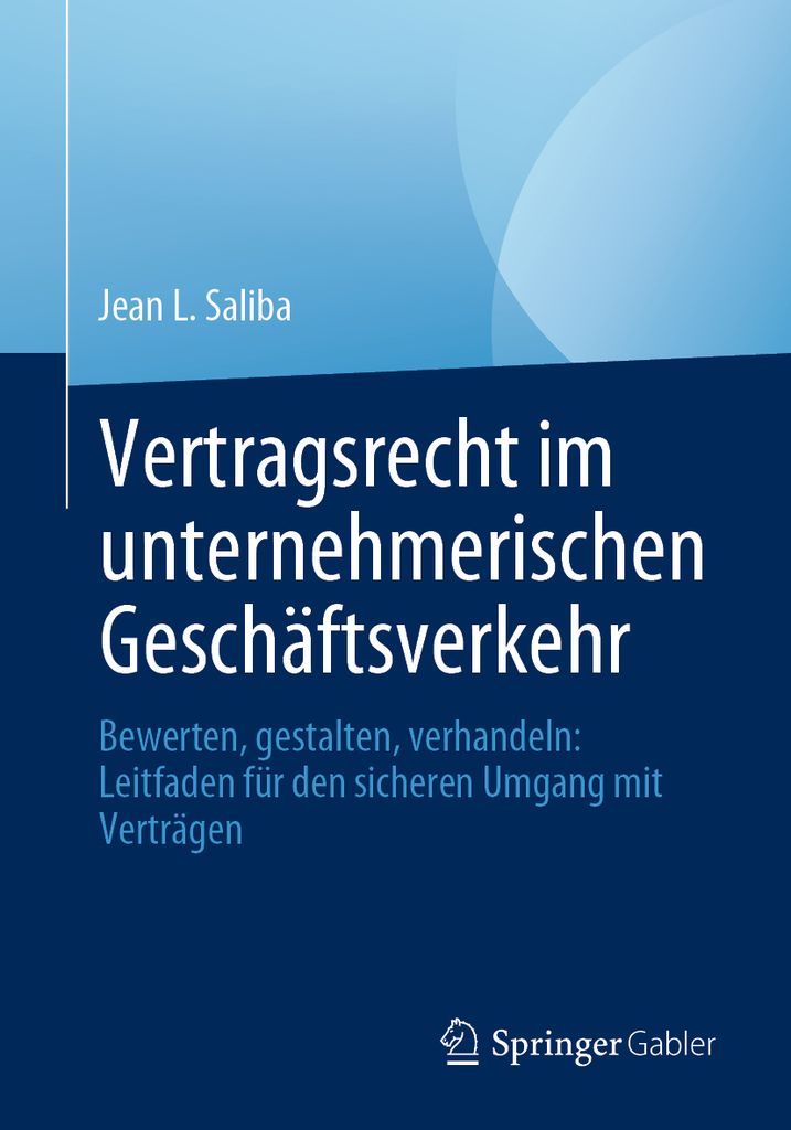 Cover image for Vertragsrecht im unternehmerischen Geschaftsverkehr
