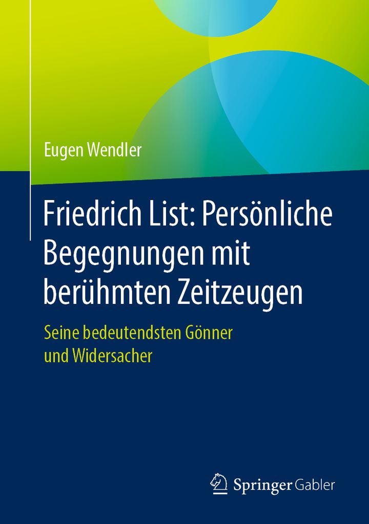 Cover image for Friedrich List: Personliche Begegnungen mit beruhmten Zeitzeugen