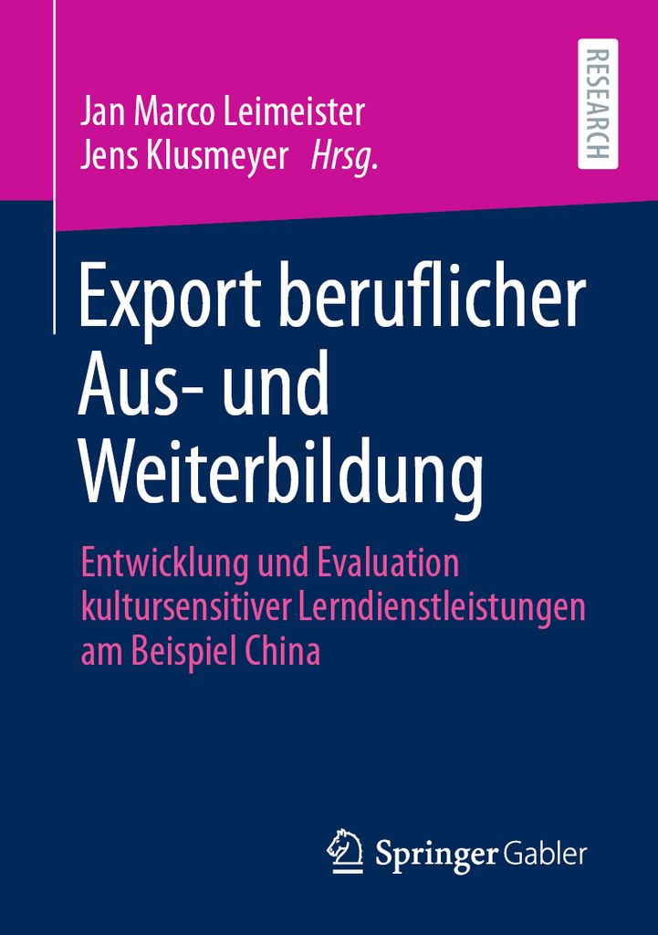 Cover image for Export beruflicher Aus- und Weiterbildung