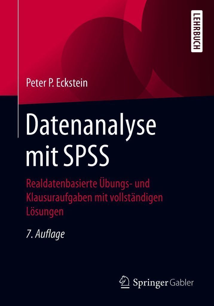 Cover image for Datenanalyse mit SPSS