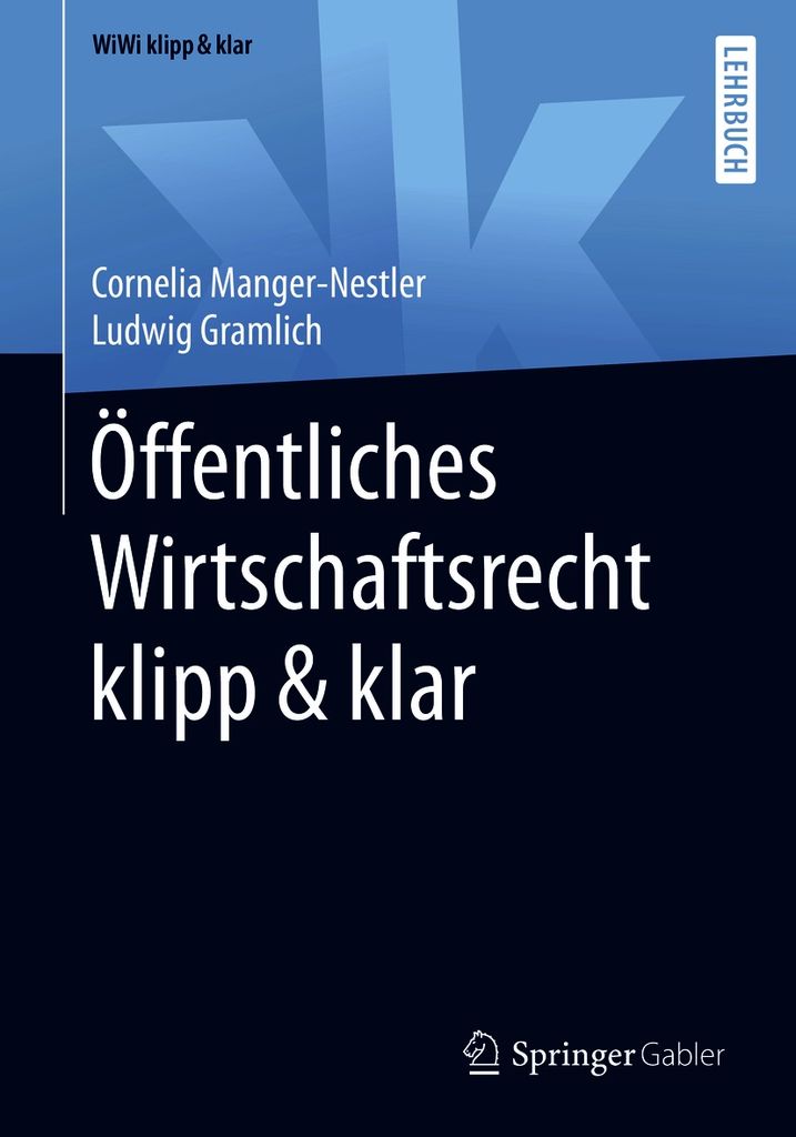 Cover image for Offentliches Wirtschaftsrecht klipp & klar