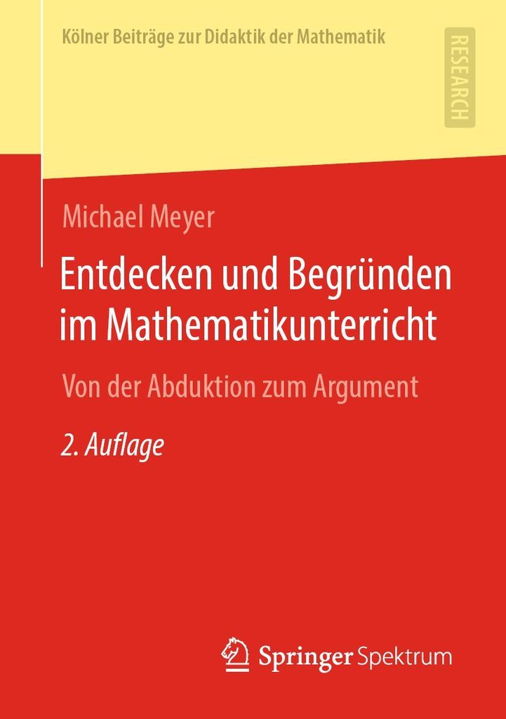 Cover image for Entdecken und Begrunden im Mathematikunterricht