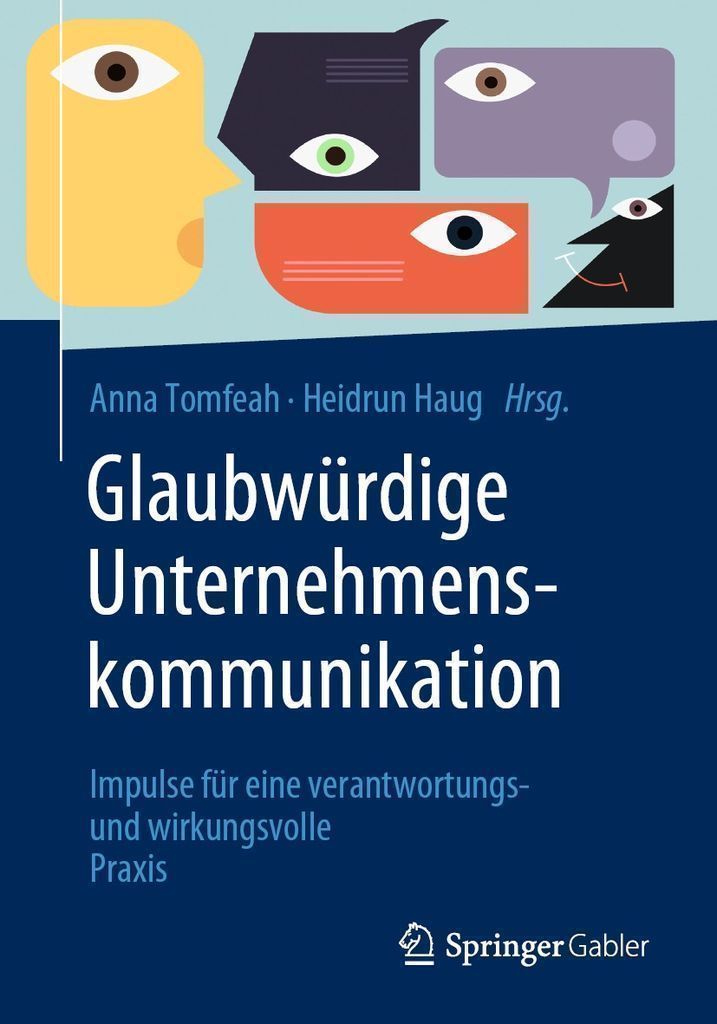 Cover image for Glaubwurdige Unternehmenskommunikation