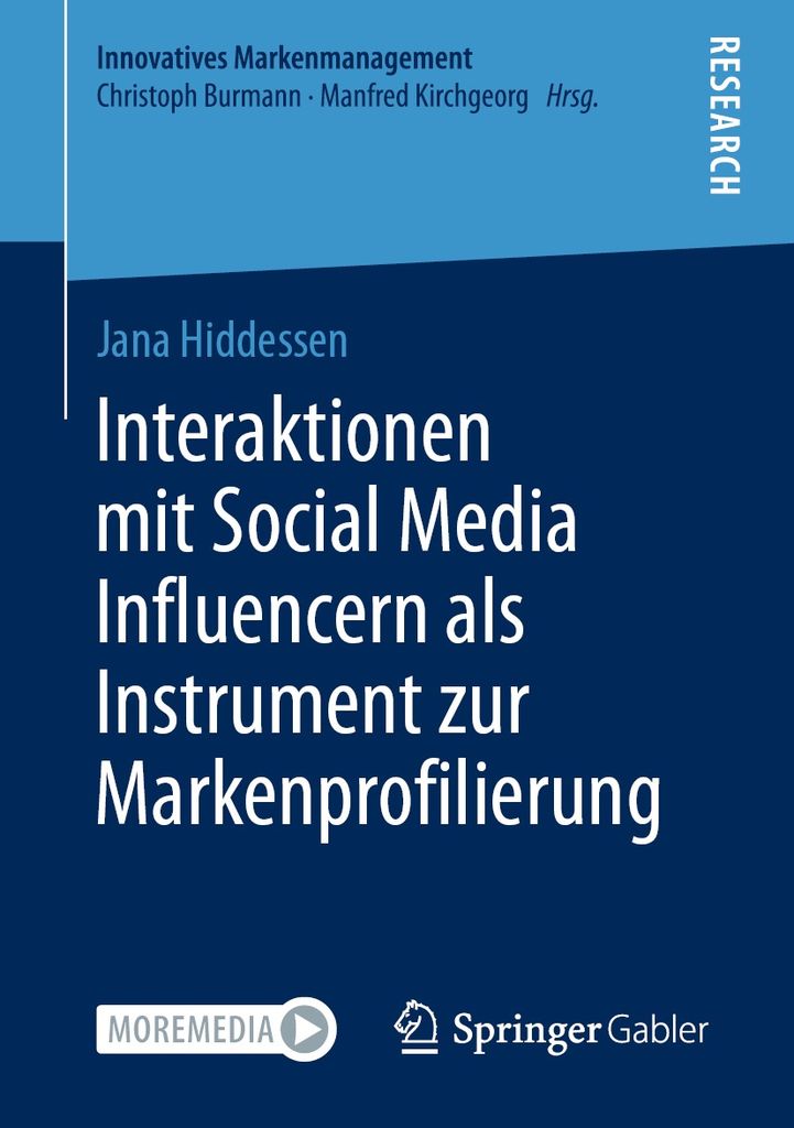 Cover image for Interaktionen mit Social Media Influencern als Instrument zur Markenprofilierung